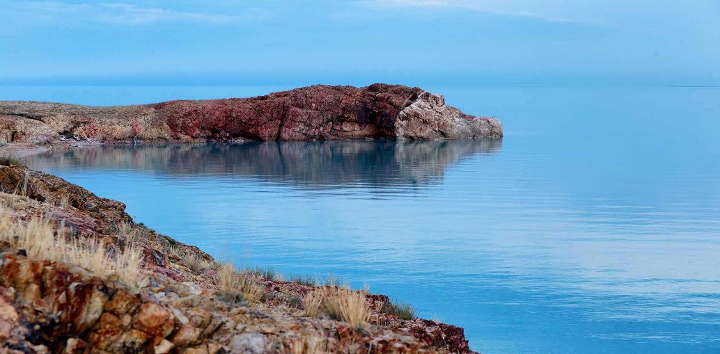 Lake Balkhash, Balkhash, Karaganda Region, Kazakhstan